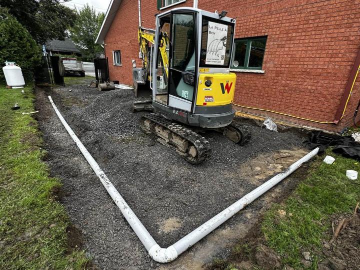 Travaux canalisations Estrie